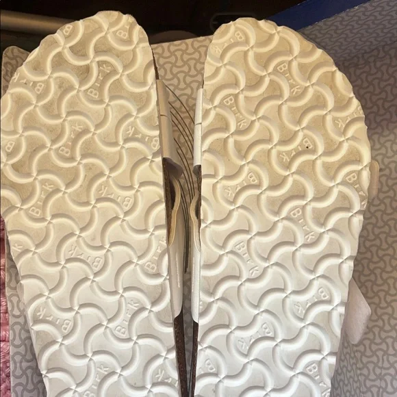 Birkenstock Yao Balance White Cross-Strap Sandals 41 - Picture 6 of 6